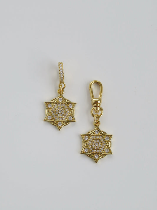 Empower My Spirit - Star of David Charm on Clasp