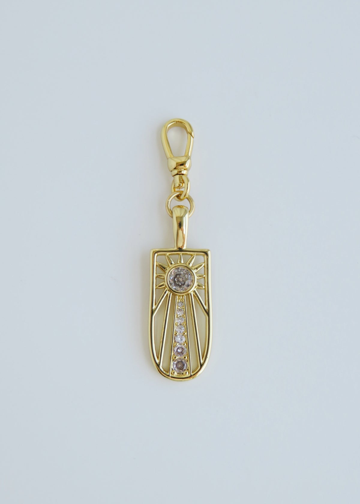 Sol Charm on Swivel Clasp