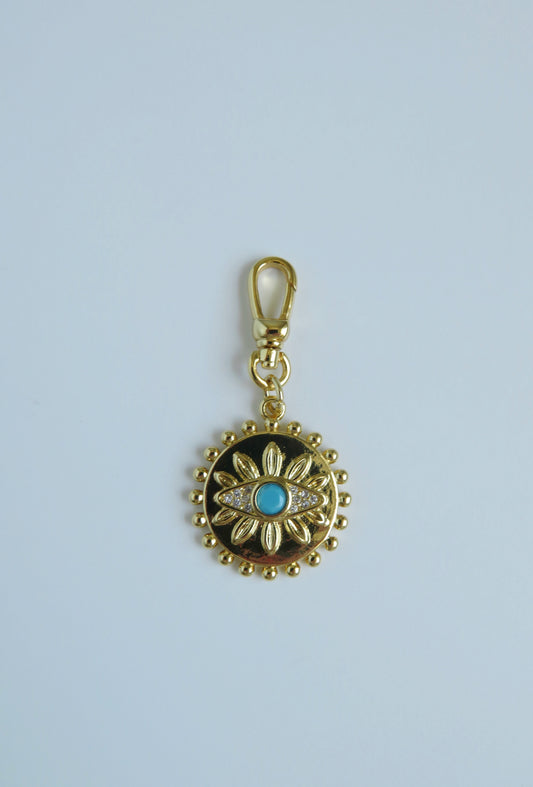 Turquoise Eye - Evil Eye Charm on Clasp