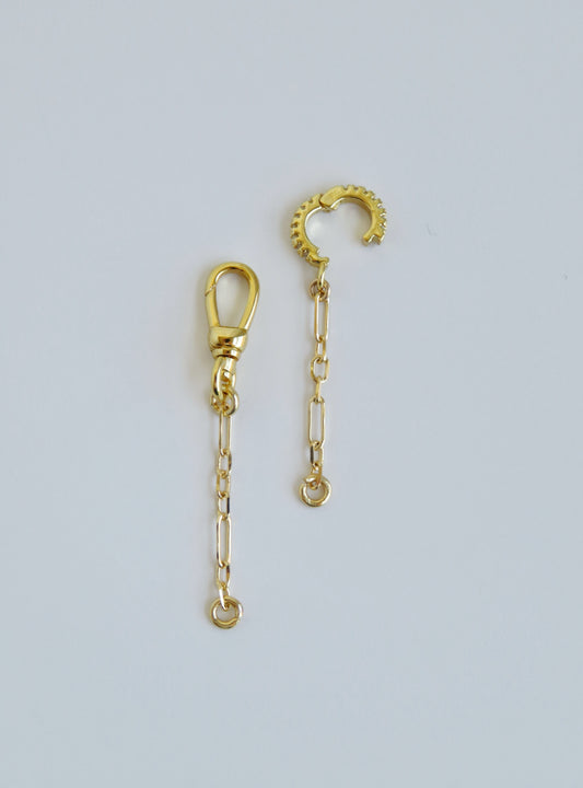 Hinged Clasp Lariat Chain - add a charm