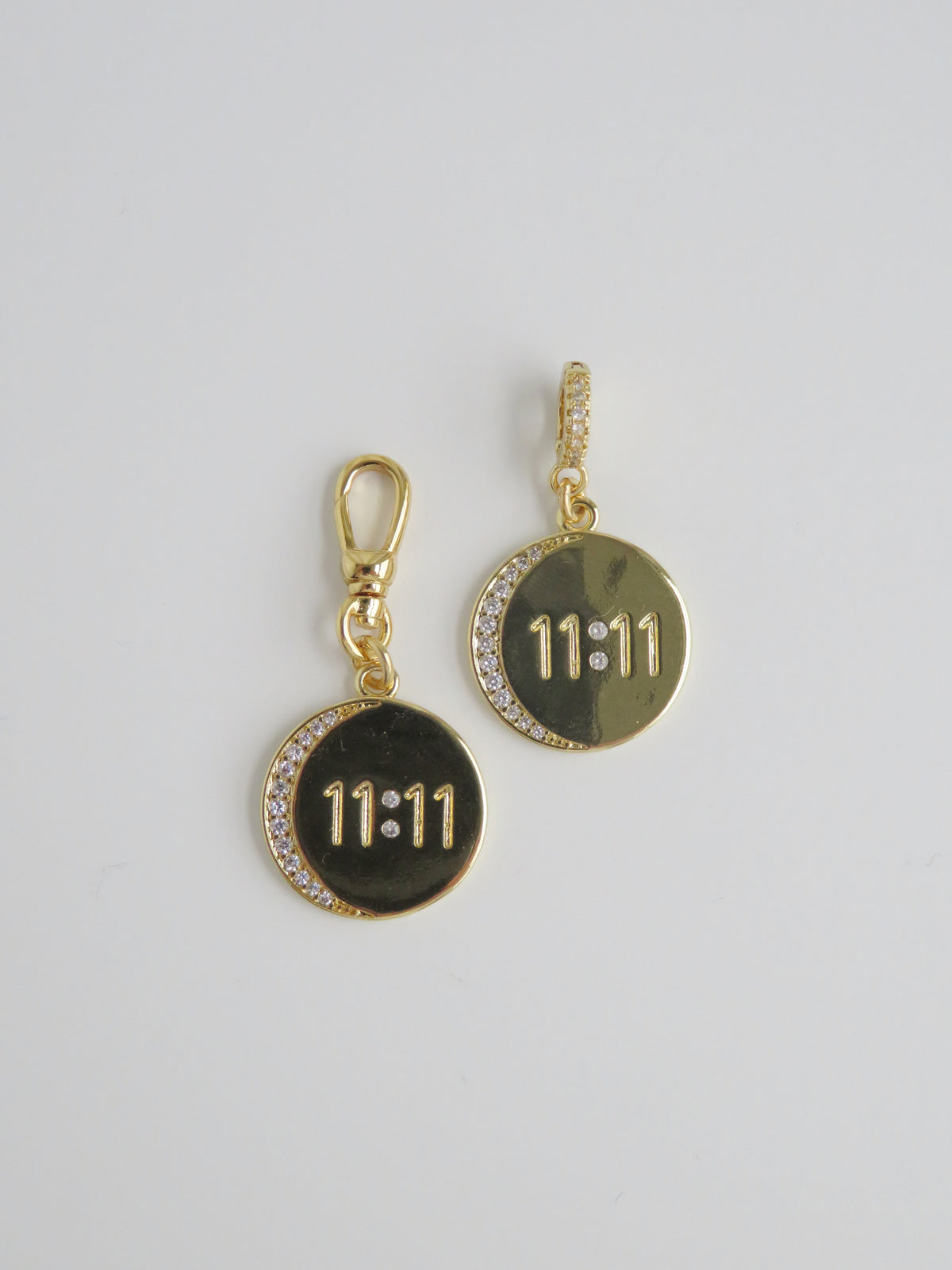11:11 Gold Angel Number on Clasp