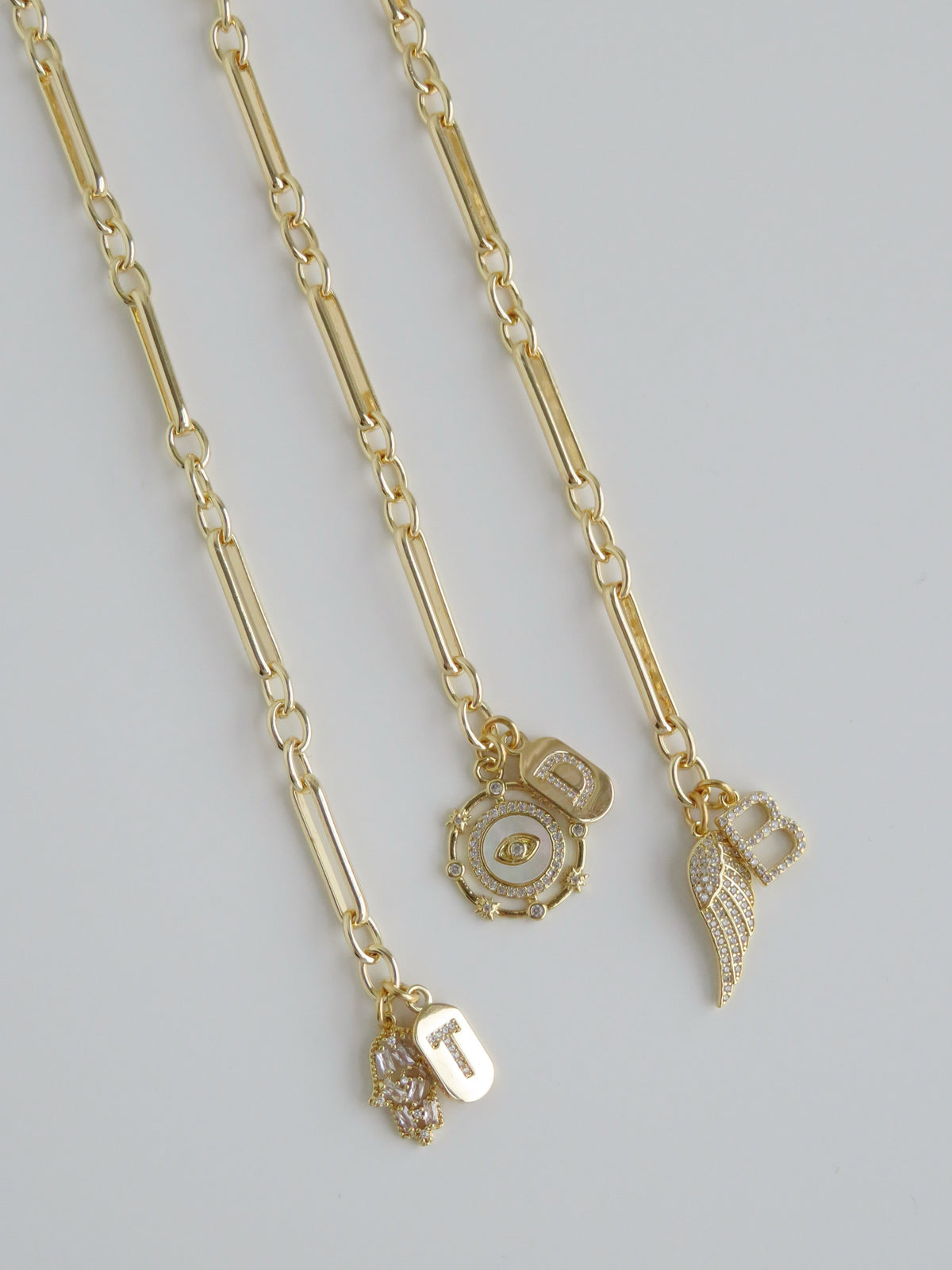 Set Your Intention Initial Bracelet