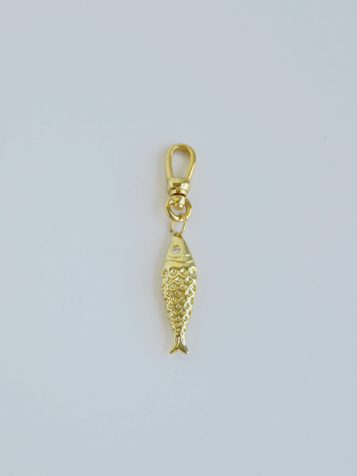Fish Charm on Swivel Clasp
