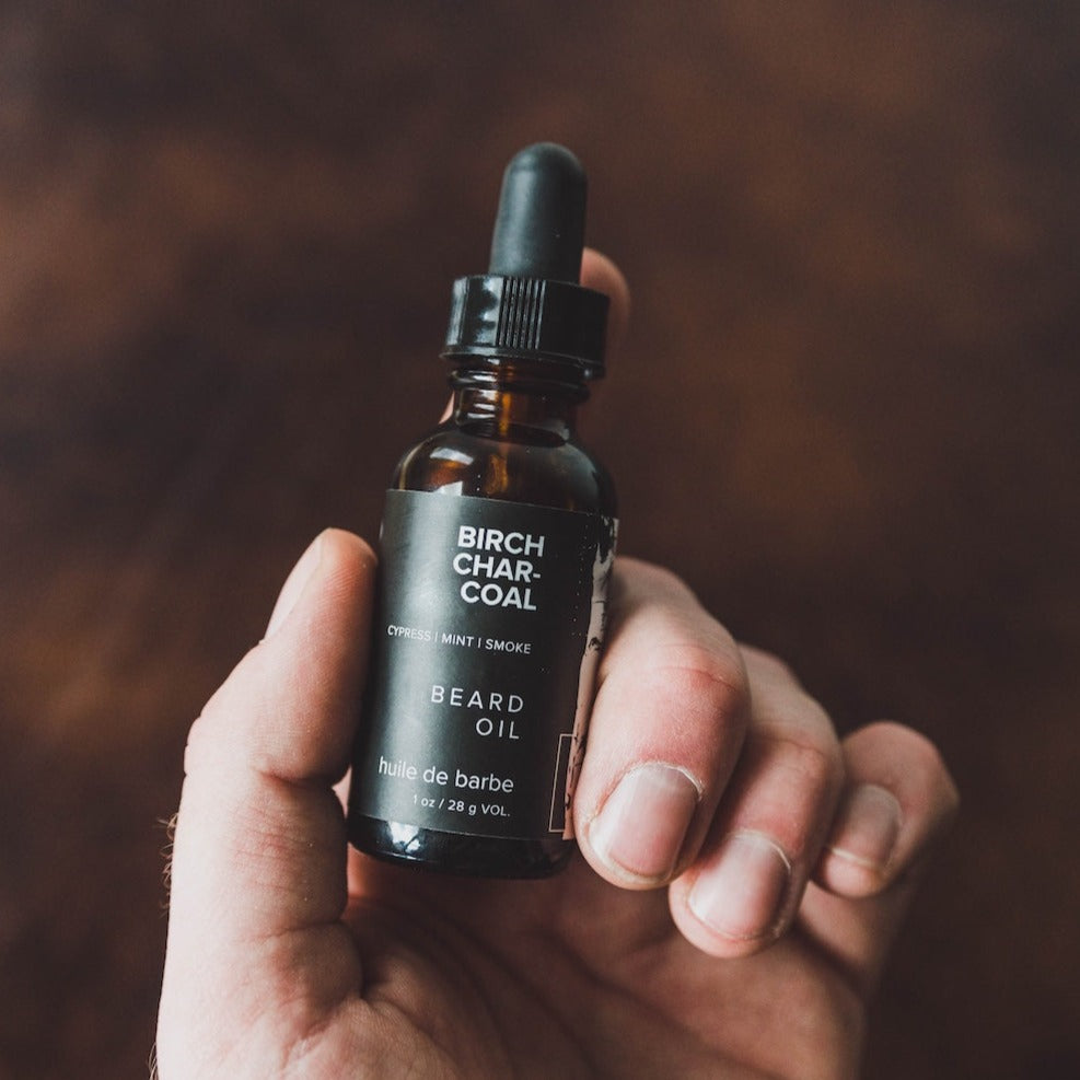 Birch Charcoal Beard Oil