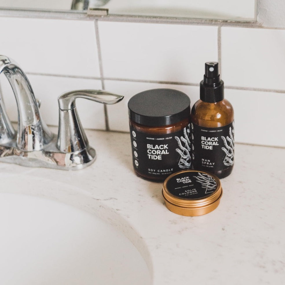 Black Coral Tide Solid Cologne