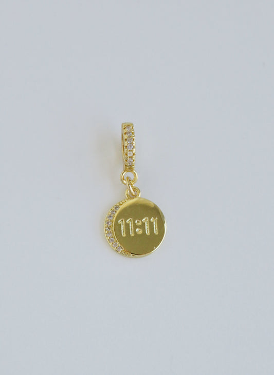 Set Your Intentions- Petite 11:11 Charm on Diamond Clasp