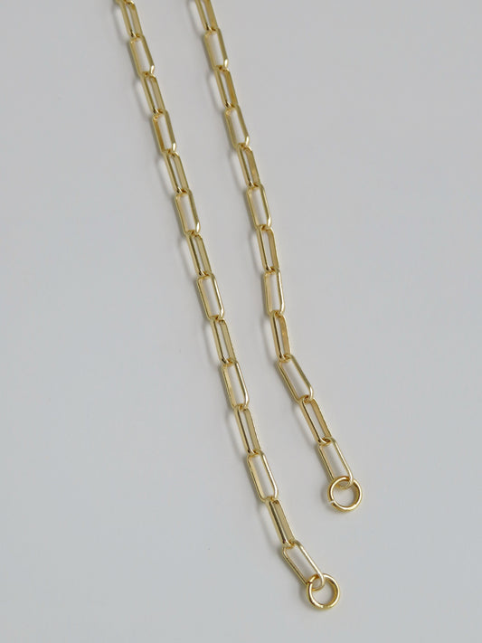 Scarlett Charm Holder Necklace - Clicker Clasp - add charms