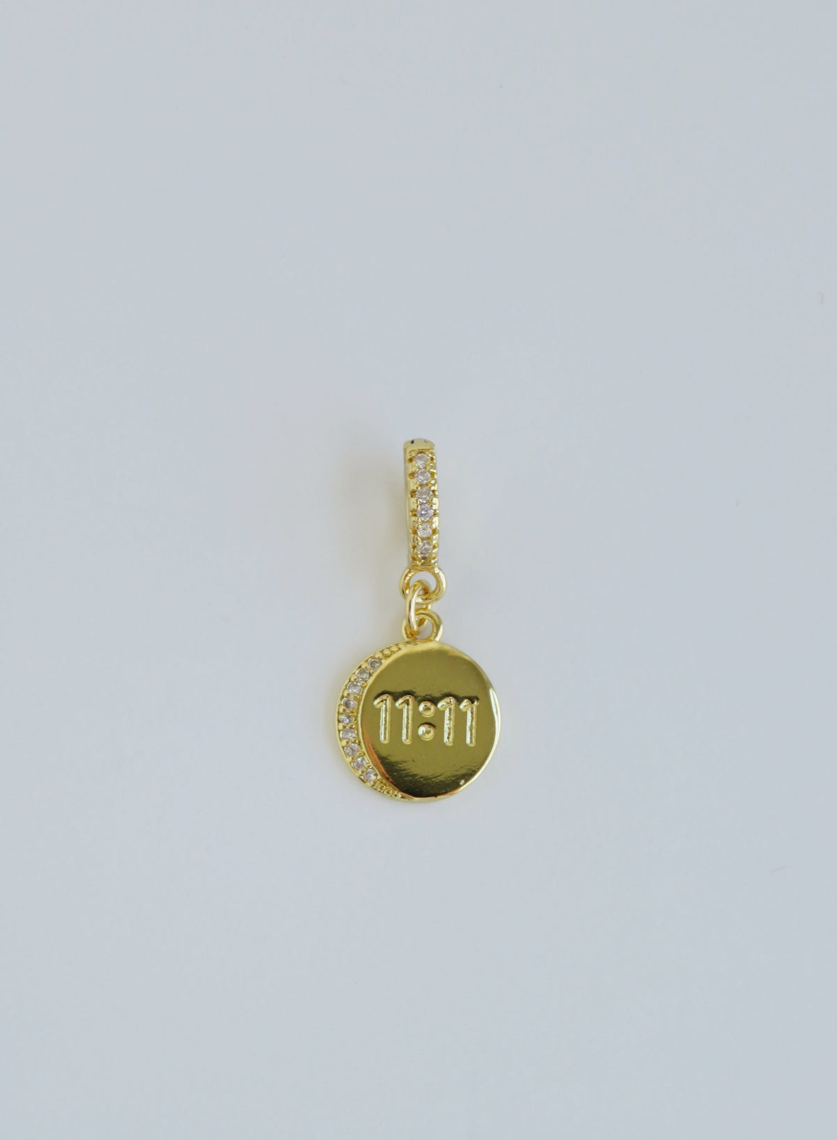 Set Your Intentions- Petite 11:11 Charm on Diamond Clasp
