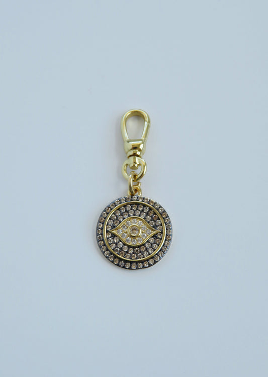Agnes Evil Eye - Trust Your Intuition Charm on Clasp