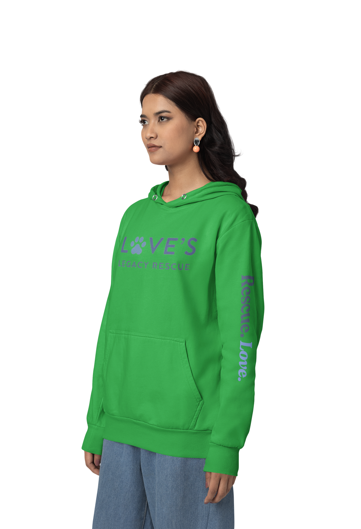 Love's Fleece Pullover Hoodie (Available in several colors)
