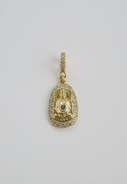 Buddha Charm on Hinged Clasp