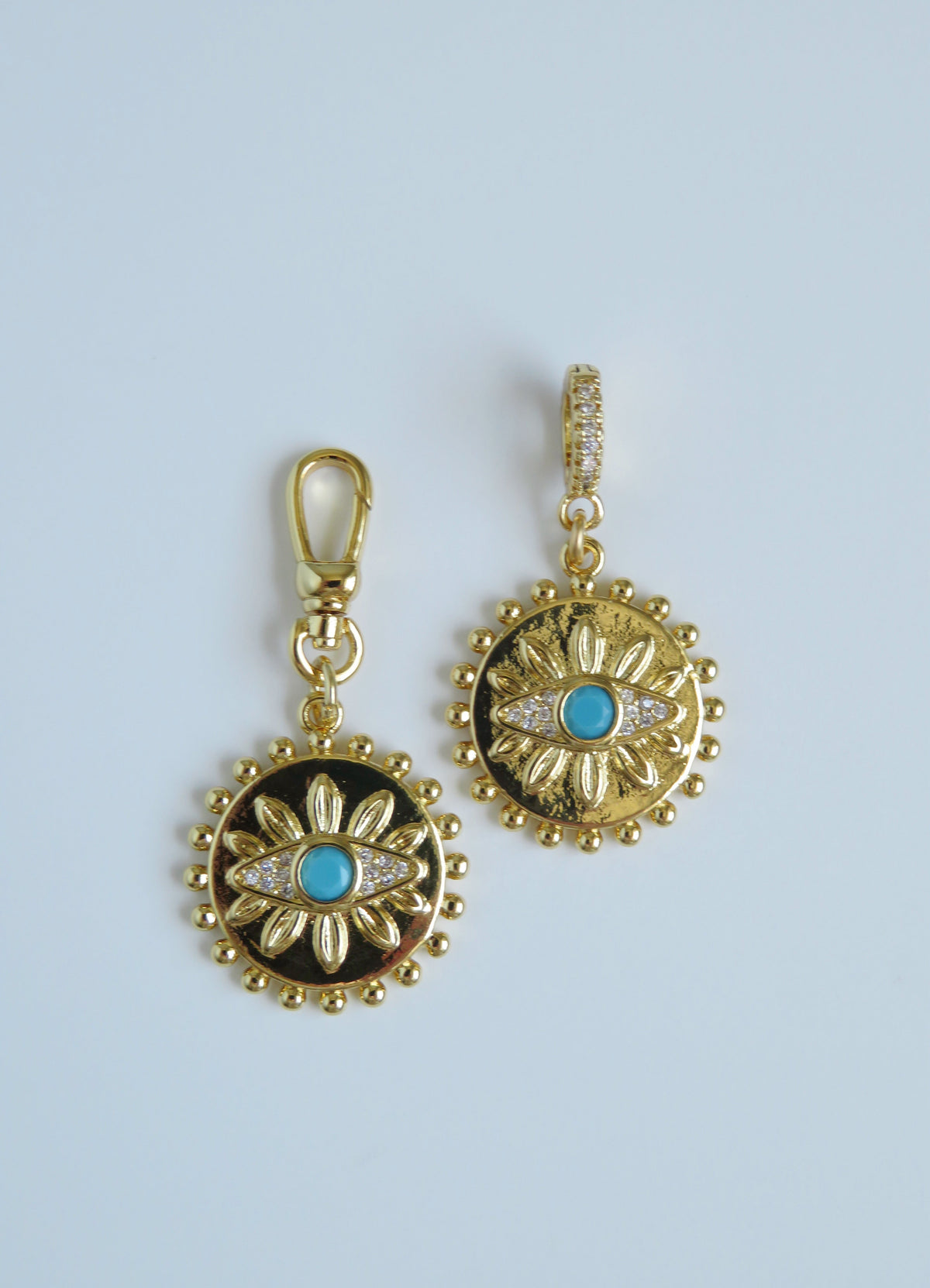 Turquoise Eye - Evil Eye Charm on Clasp