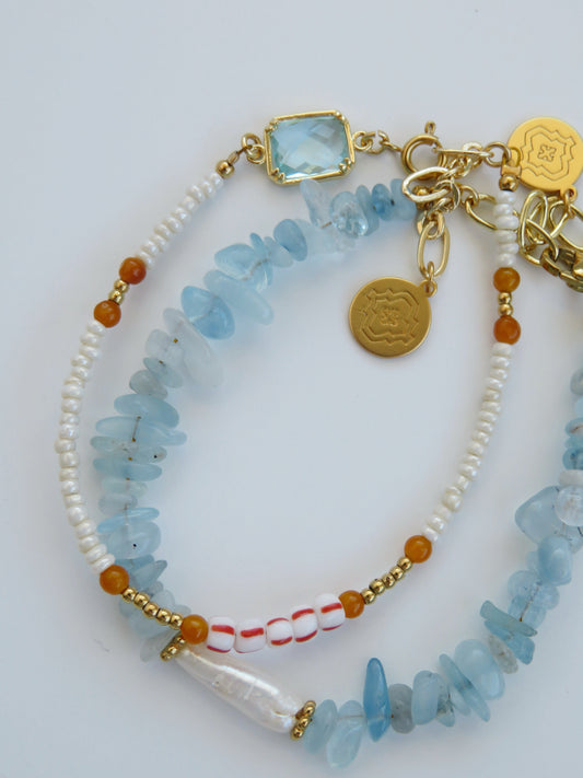 Beachy Blue Bracelets