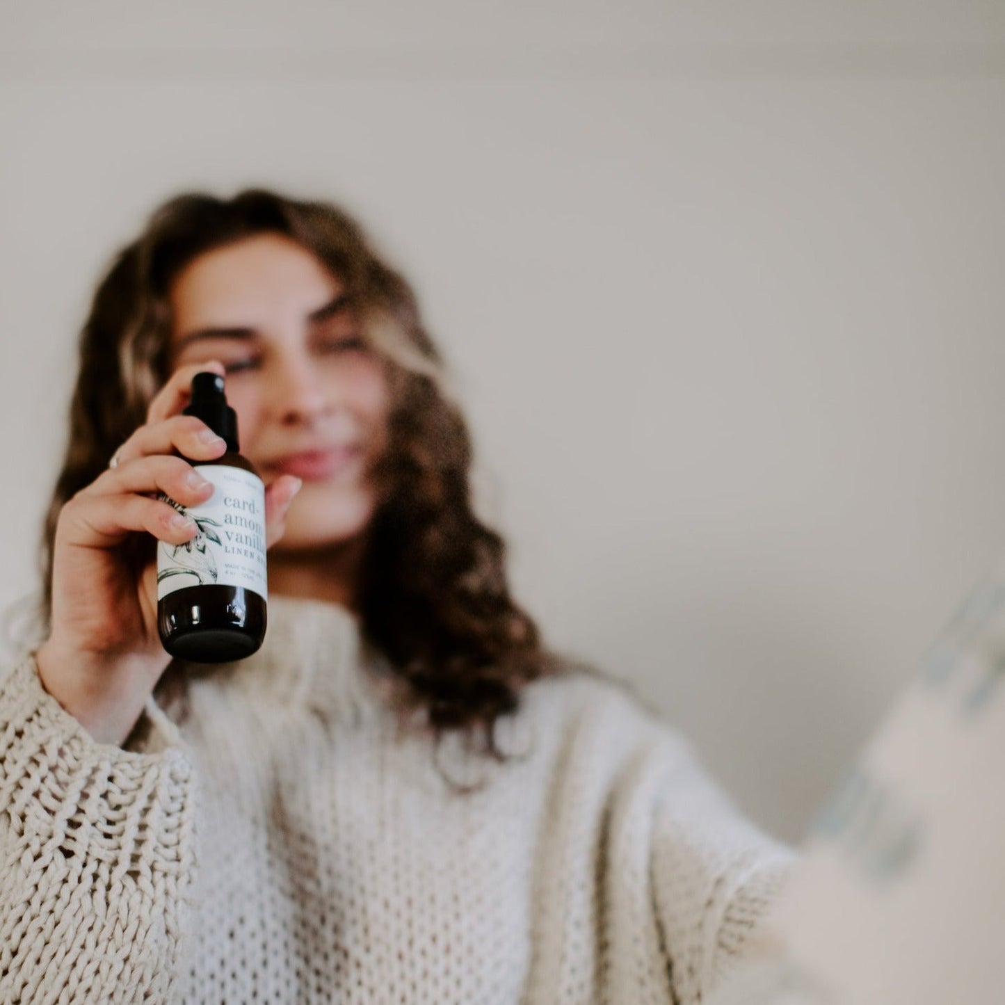 Cardamom Vanilla Linen Spray