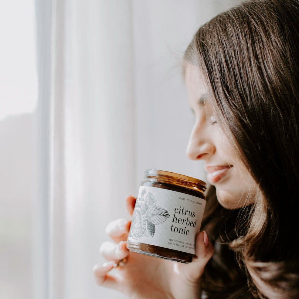 Citrus Herbed Tonic Soy Candle