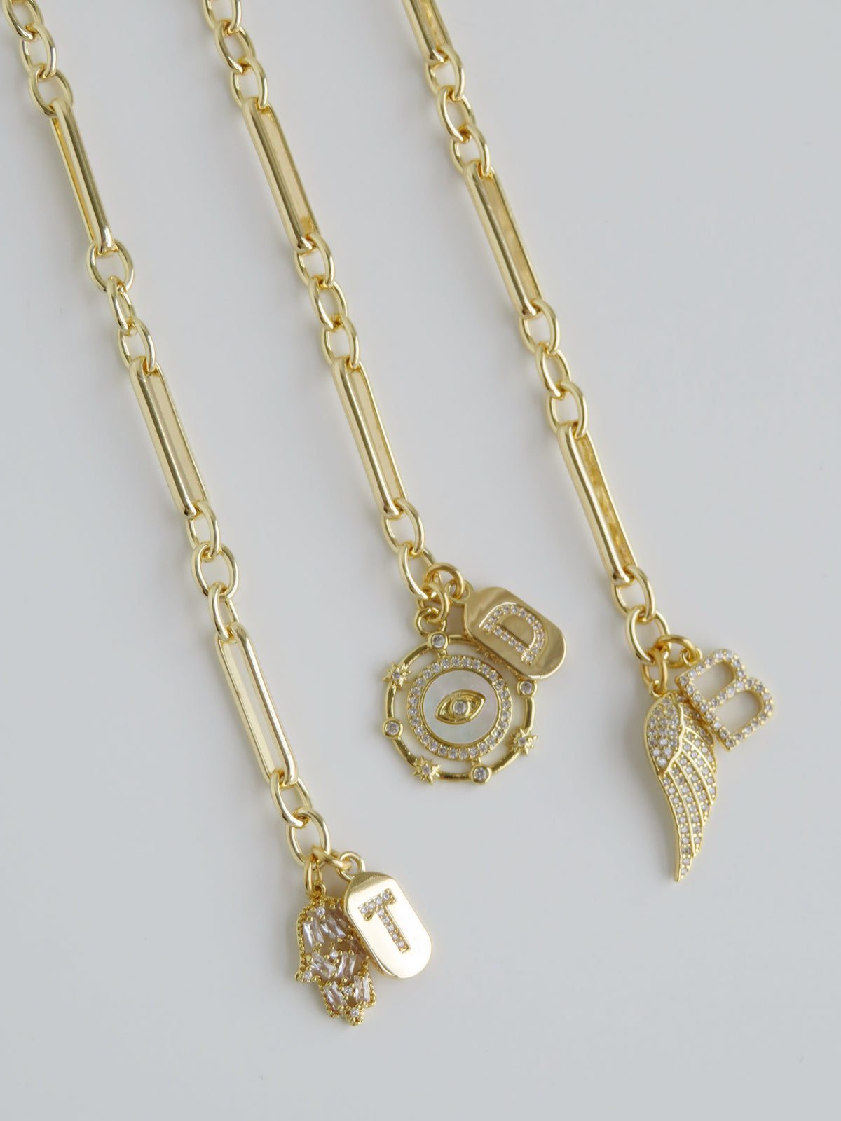 Set Your Intention Initial Bracelet