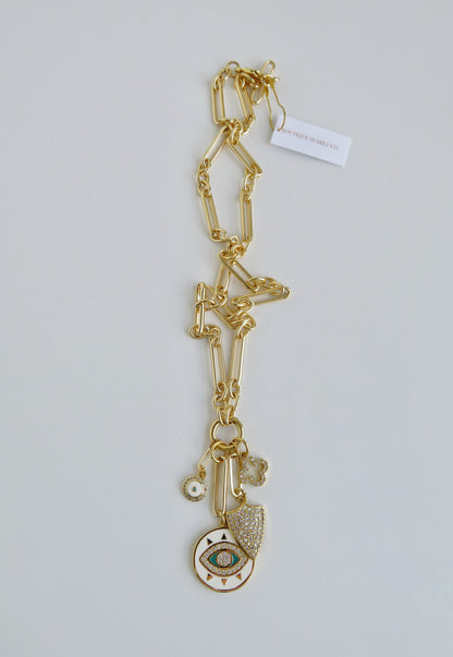 Protect Your Energy- Santorini Necklace - Figaro