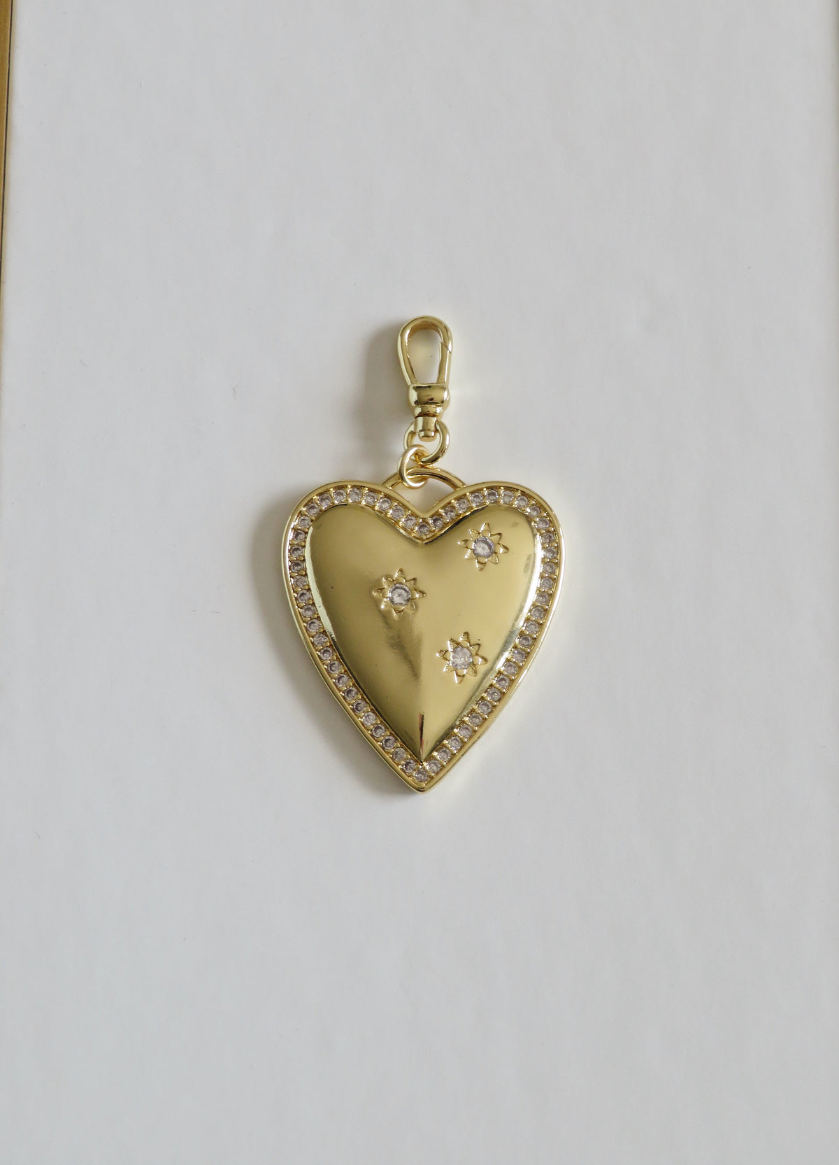 Big Love Celestial Heart Pendant on Swivel Clasp