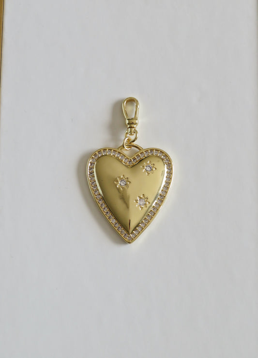 Big Love Celestial Heart Pendant on Swivel Clasp