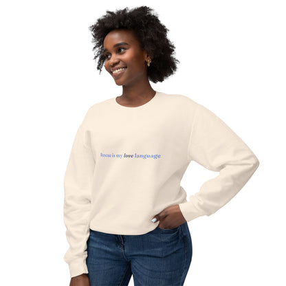 Rescue Love Crewneck Sweatshirt – Animal Rescue Paw Print