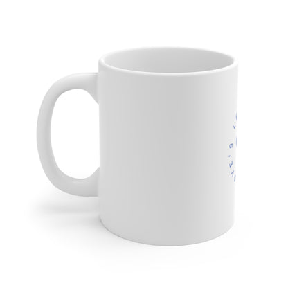 Rescue Paw Ceramic Mug — "Love's Legacy Rescue" Coffee Cup for Animal Lovers