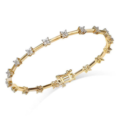 Davina Studded Diamond Bracelets