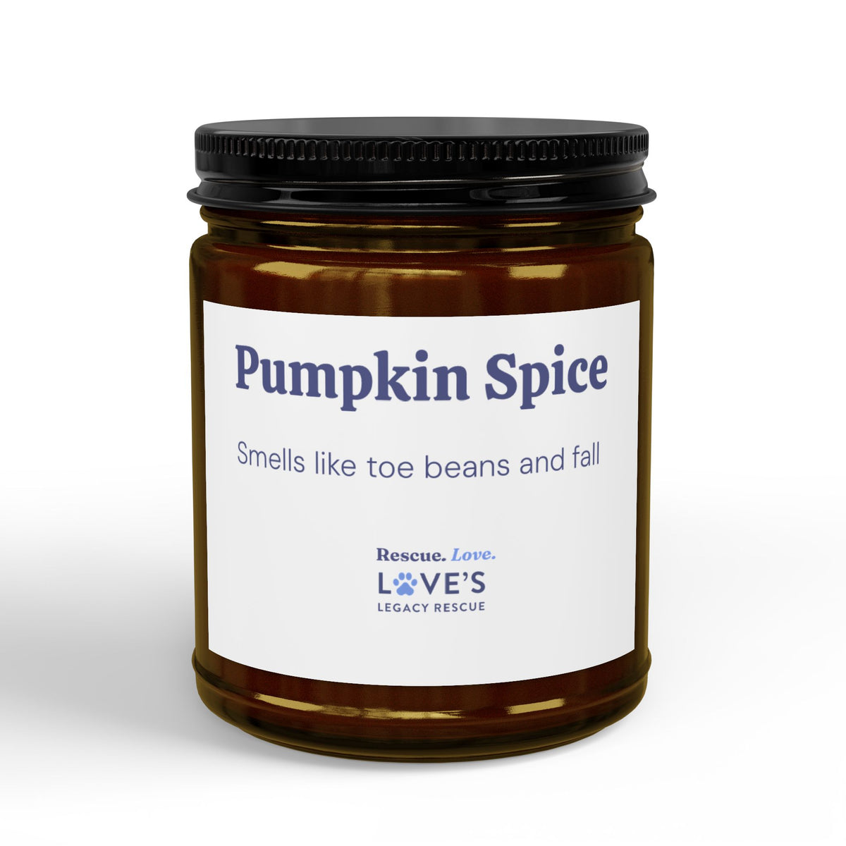 Pumpkin Spice Love’s Legacy Rescue Soy Candle