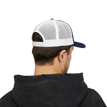 Snapback Embroidered Logo Trucker Cap