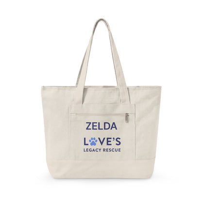 Love's Legacy Rescue x Wolf Society Zippered Tote