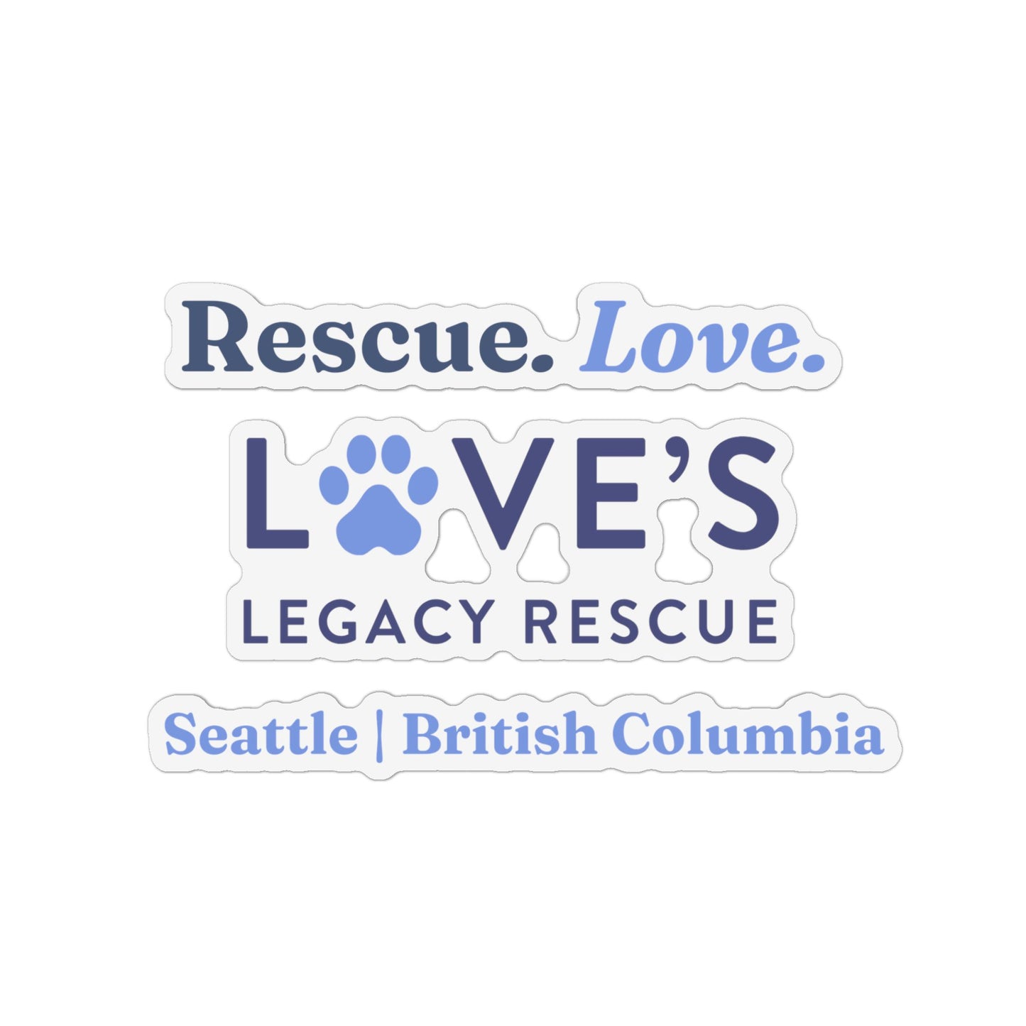 Rescue Love Magnet  Seattle | British Columbia