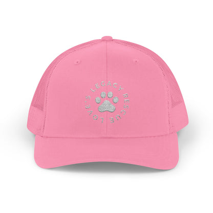 Snapback Embroidered Logo Trucker Cap