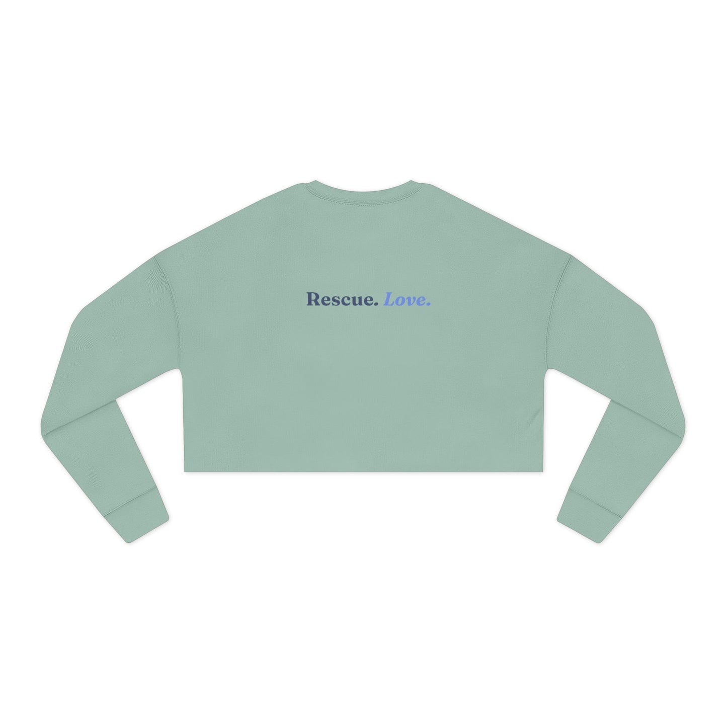 Rescue Love Cropped Sweatshirt