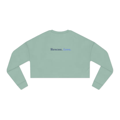 Rescue Love Cropped Sweatshirt