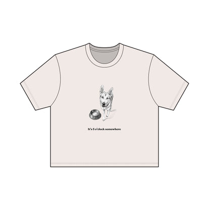 Rescue. Love. Women's Garment-Dyed T-Shirt