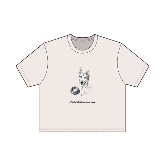 Rescue. Love. Women's Garment-Dyed T-Shirt