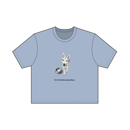 Rescue. Love. Women's Garment-Dyed T-Shirt