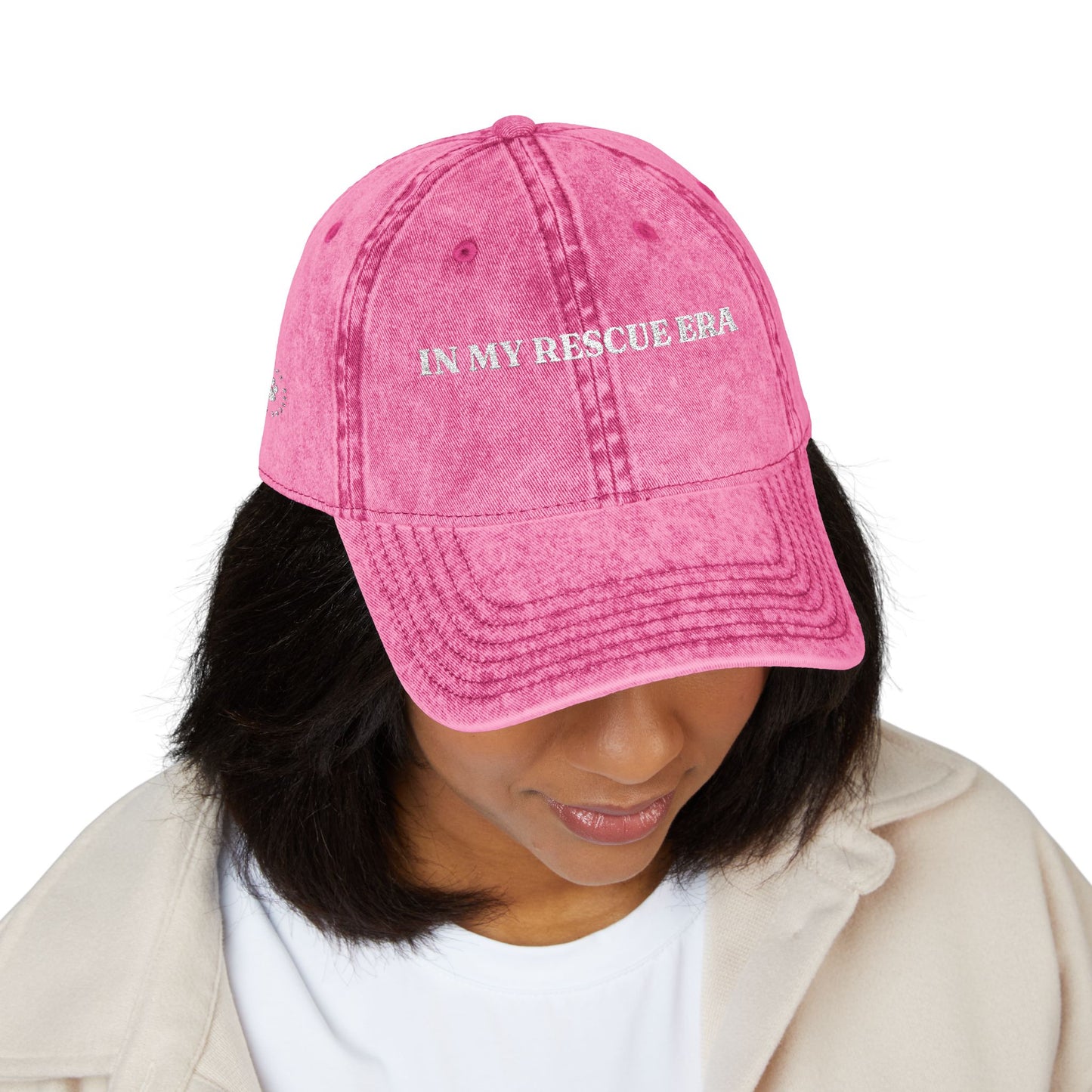 Rescue Era Vintage Washed Embroidered Cap