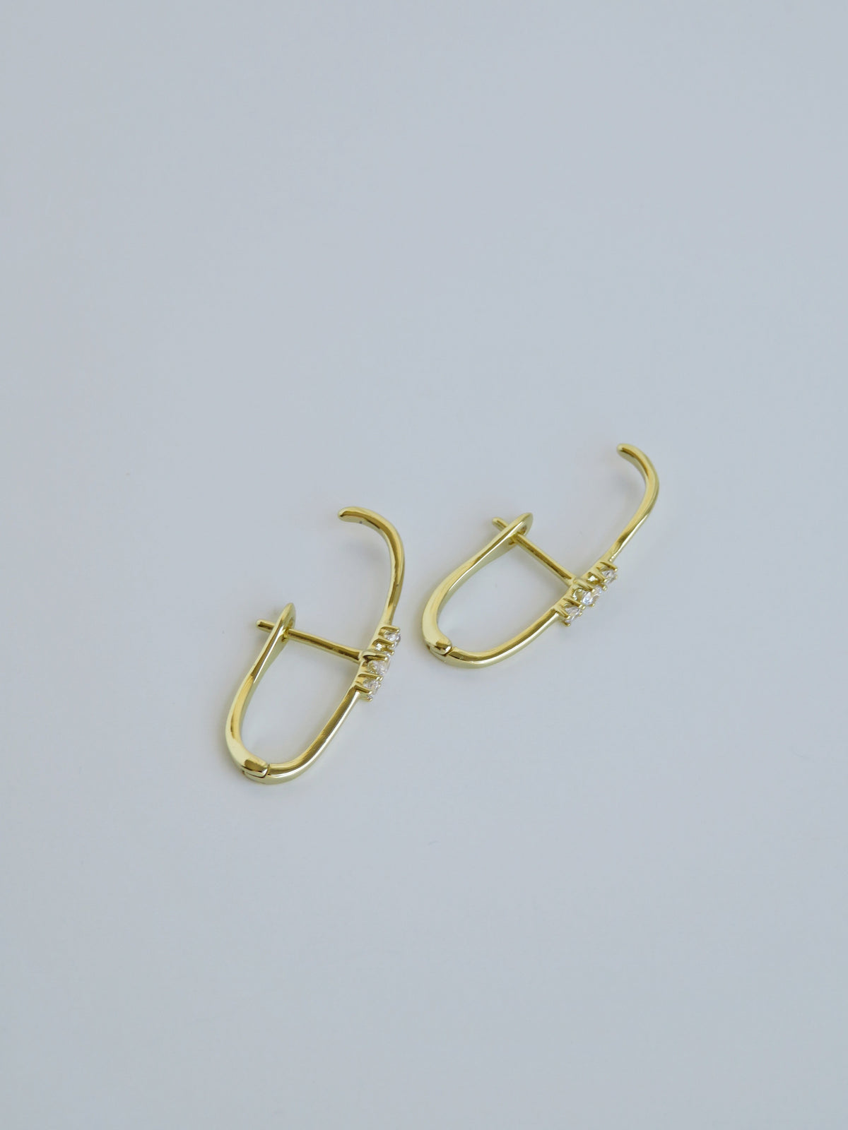 Shauna Diamond English Lock Earrings