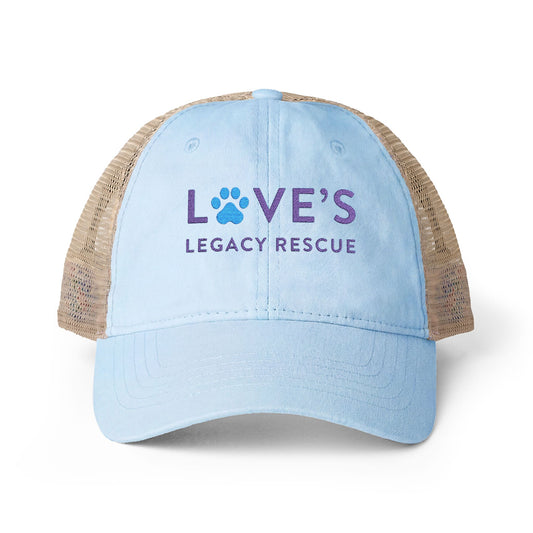 Logo Women's Washed Mesh-Back Cap
