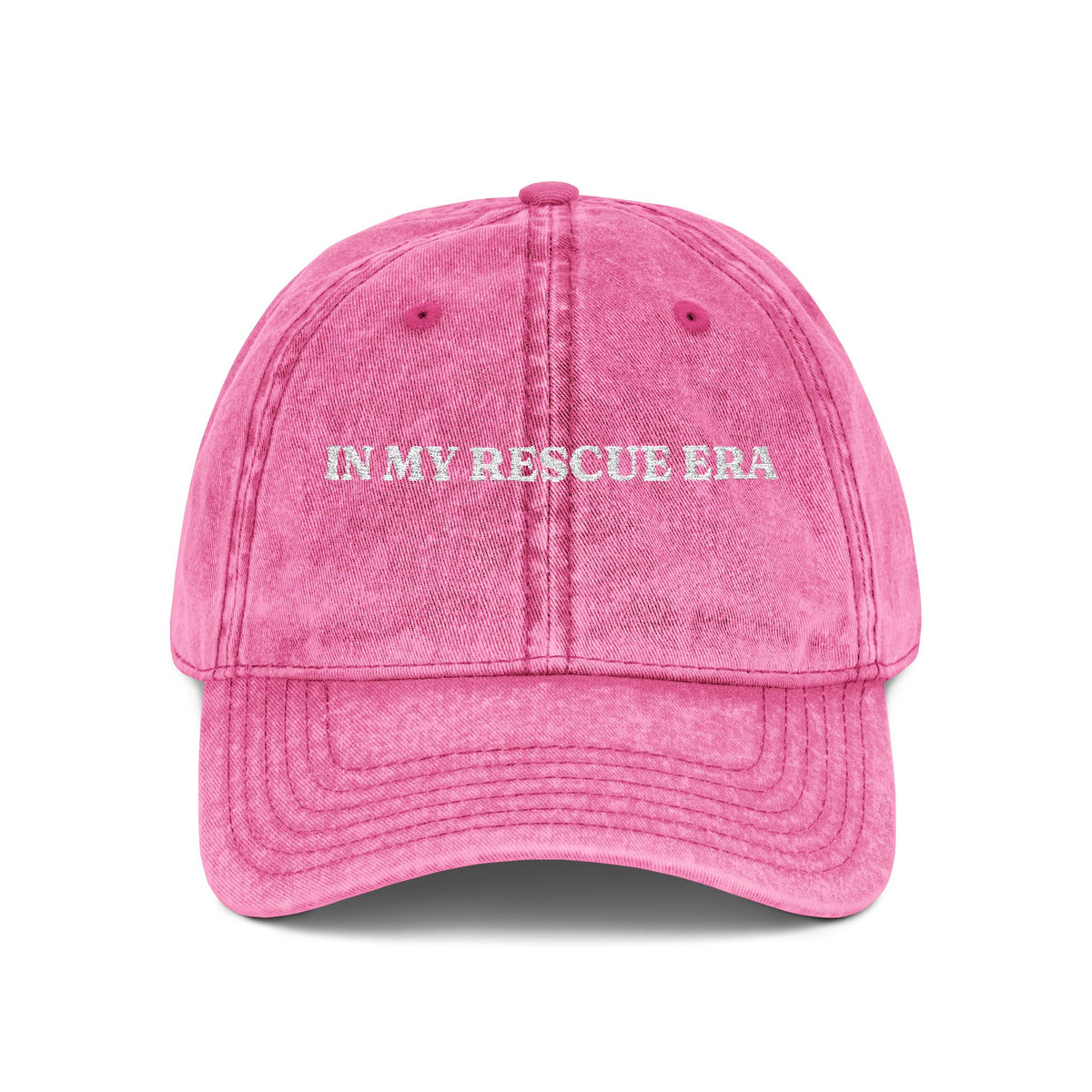 Rescue Era Vintage Washed Embroidered Cap