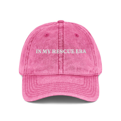 Rescue Era Vintage Washed Embroidered Cap