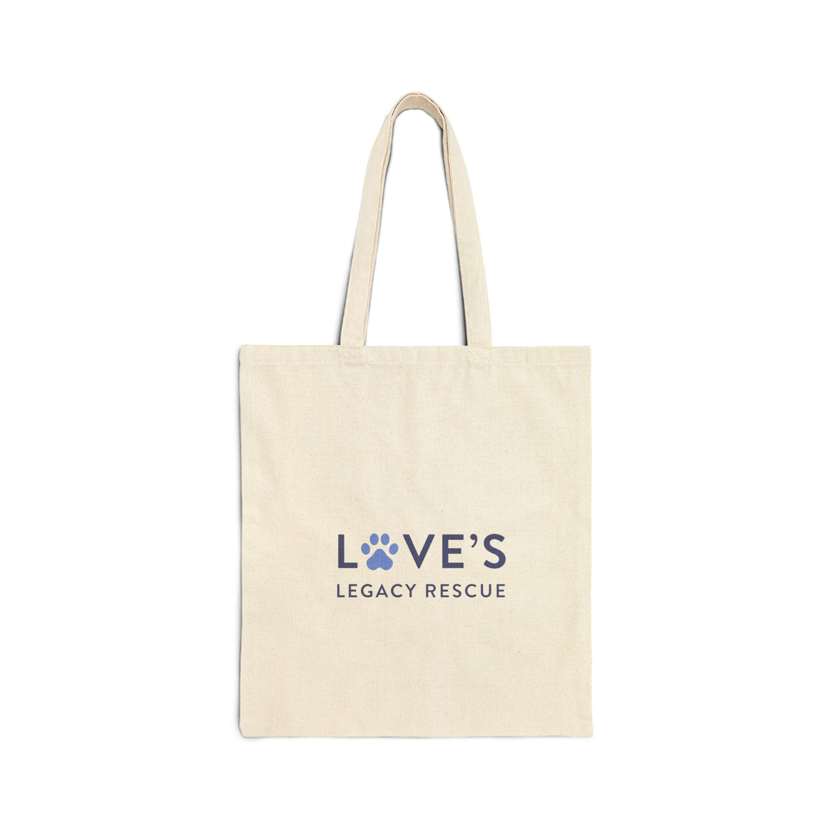 Tote Bag — "Love’s Legacy Rescue" Canvas Reusable Shopper