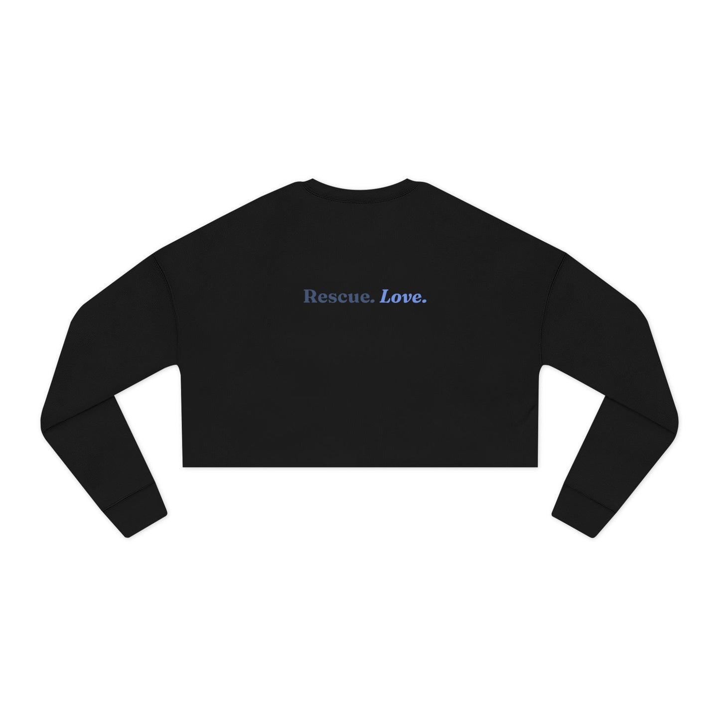 Rescue Love Cropped Sweatshirt