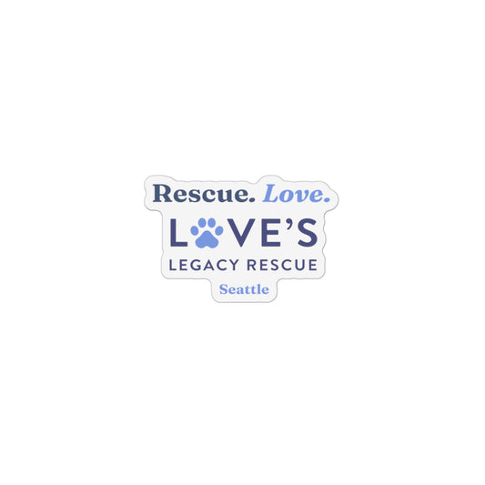 Rescue Love Car Magnet - Seattle