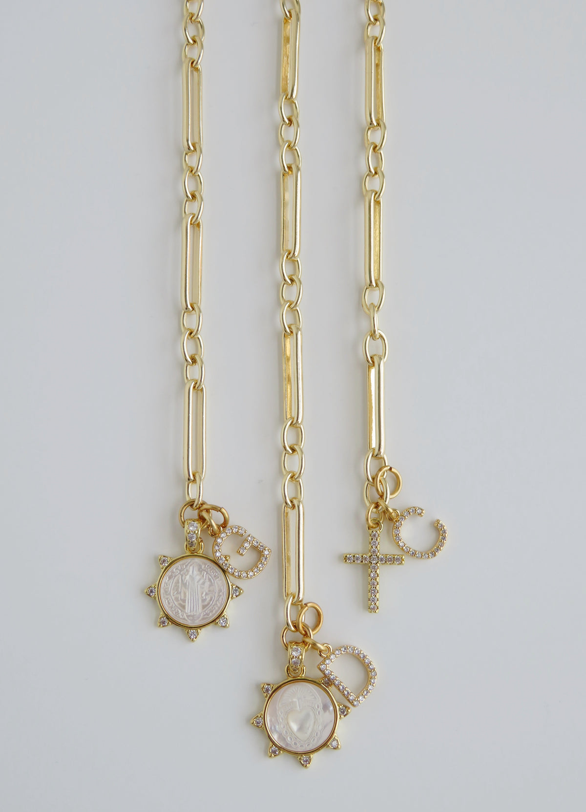 Divine Intentions Initial Bracelet