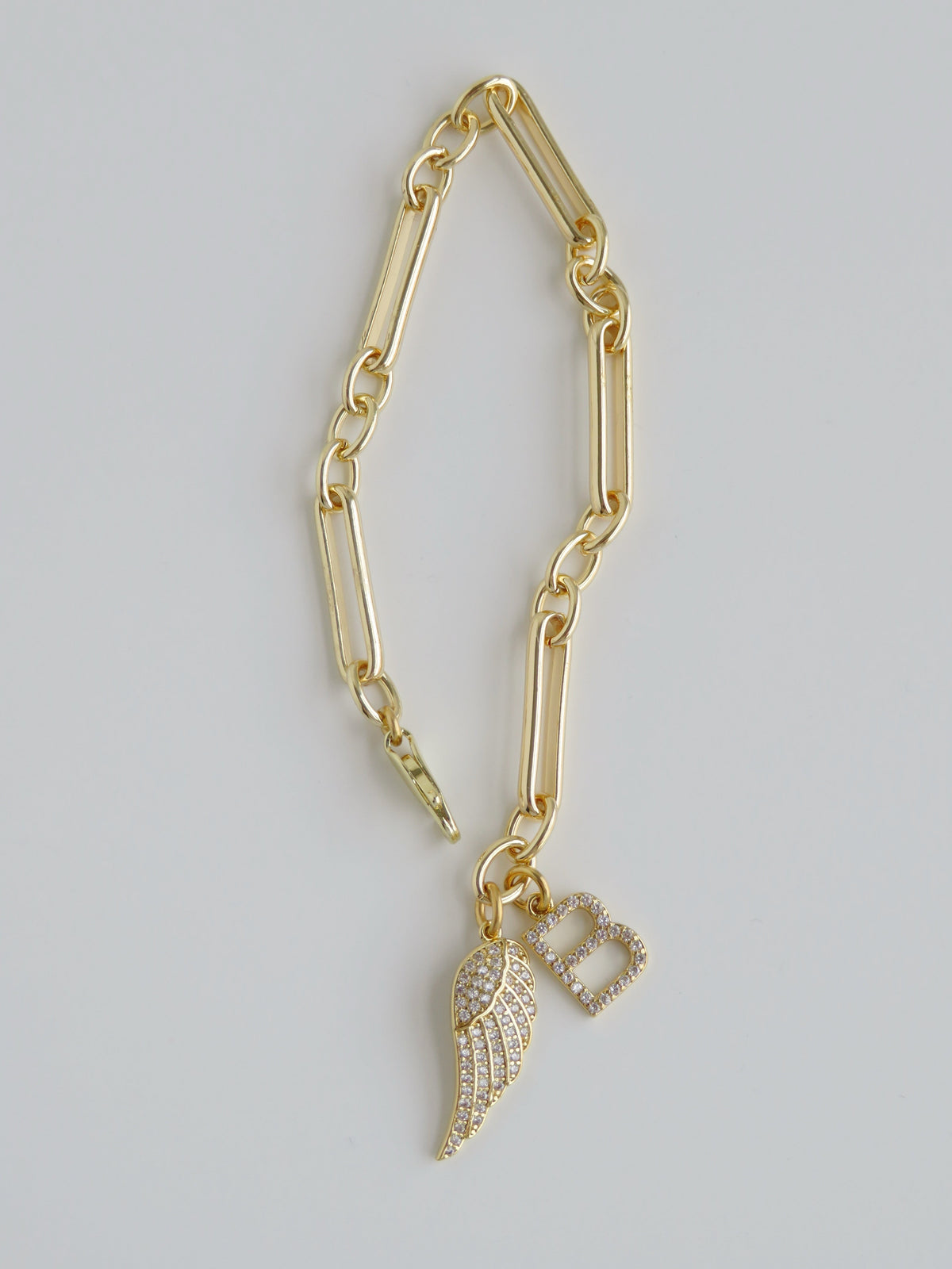 Set Your Intention Initial Bracelet