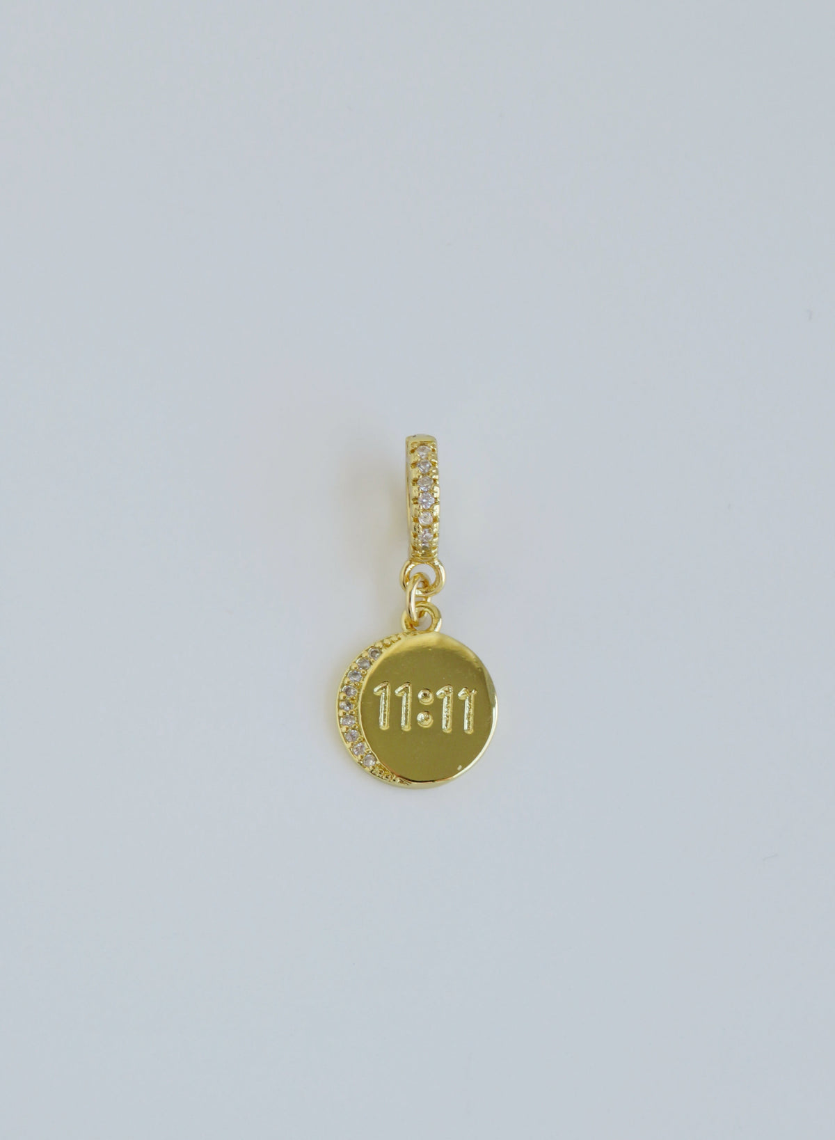 Set Your Intentions- Petite 11:11 Charm on Diamond Clasp