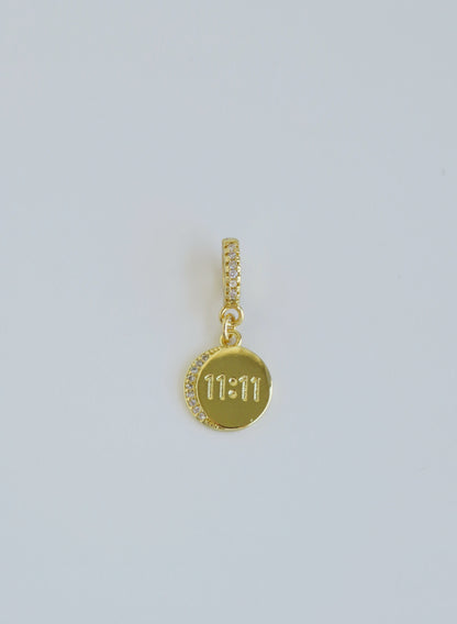 Set Your Intentions- Petite 11:11 Charm on Diamond Clasp
