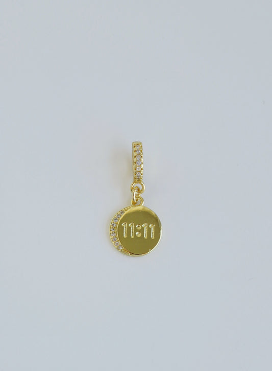 Set Your Intentions- Petite 11:11 Charm on Diamond Clasp