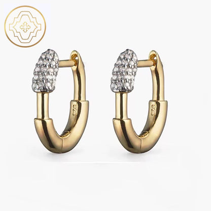 Milena Hoops - 925 Sterling Silver